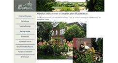 Desktop Screenshot of altemusikschule.de